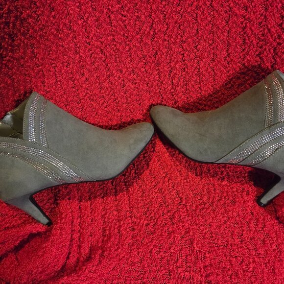 Karen Scott Shoes - Karen Scott Halena Sparkle Booties, created for Macy's